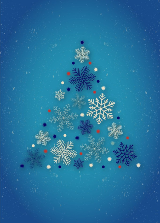 biglietto di auguri per il Natale